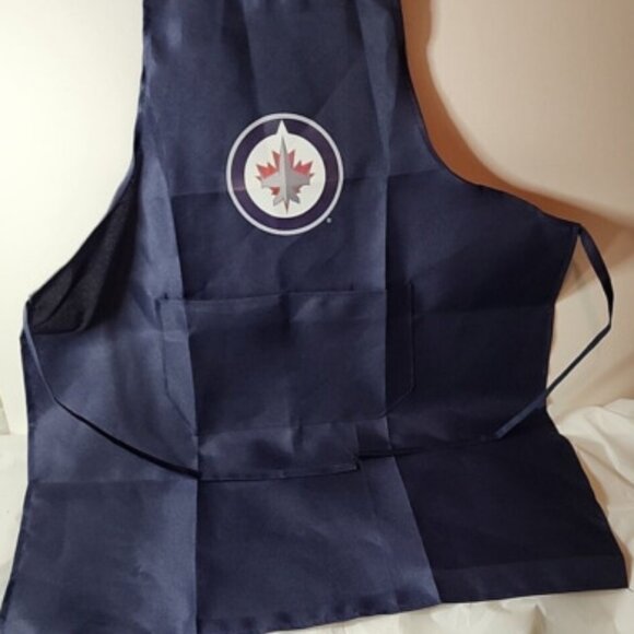 NEW! Winnnipeg Jets Logo Apron  - Unisex 6299 - Picture 1 of 5